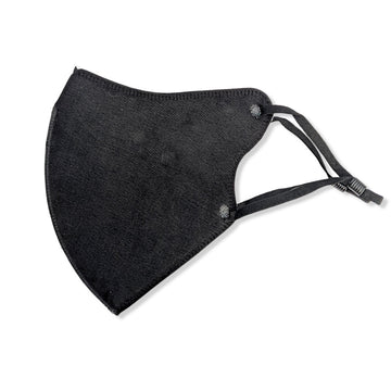 Face Mask 3 Layer - Black Velvet Style